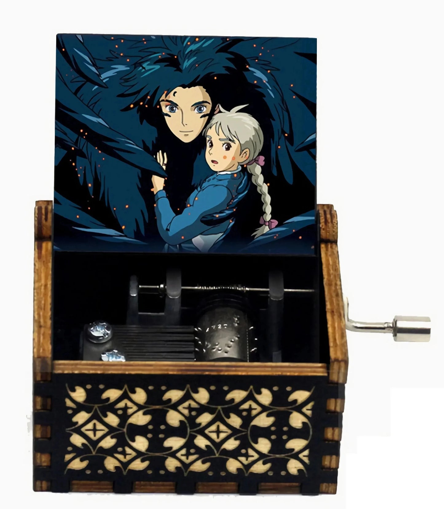 Hand-Cranked Anime Music Box - Perfect Gift for Any Occasion
