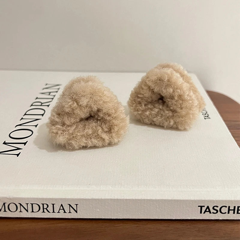 Cute Plush Cat Ears Hair Clips for Girls