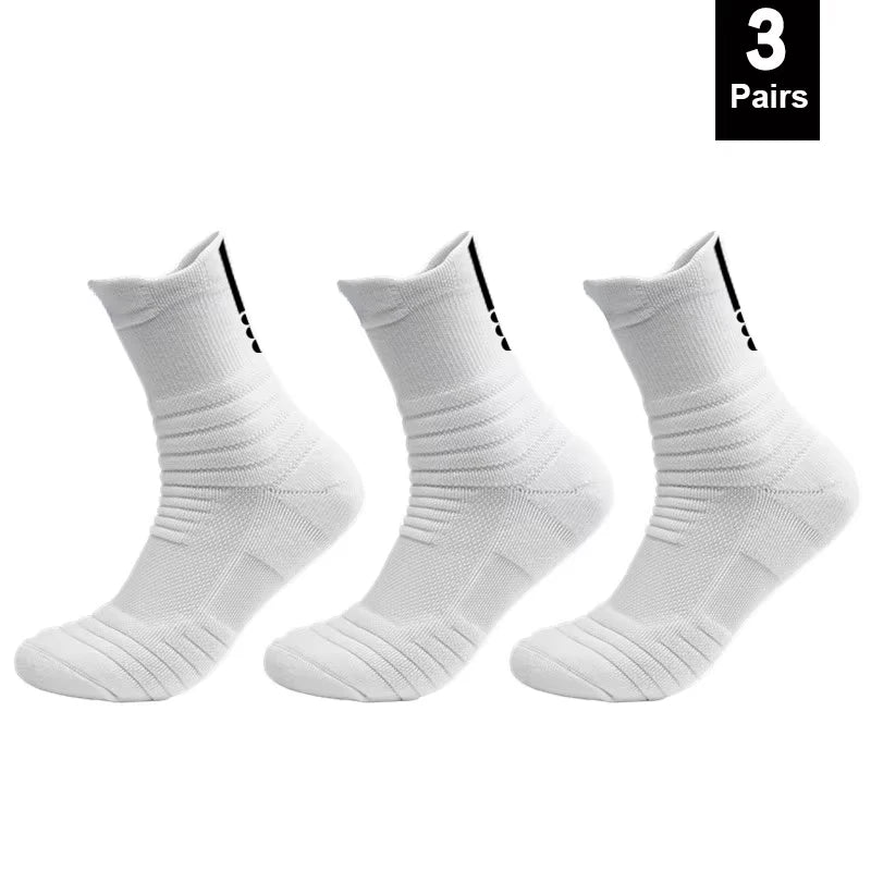 Breathable Anti-slip Football Socks for Men - Perfect for Soccer and Basketball