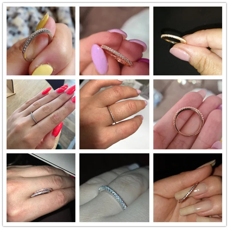 Brilliant Minimalist Thin Rings for Women - Versatile Jewelry