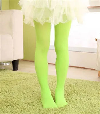 Fashionable Ballet Tights for Kids - Velvet Material