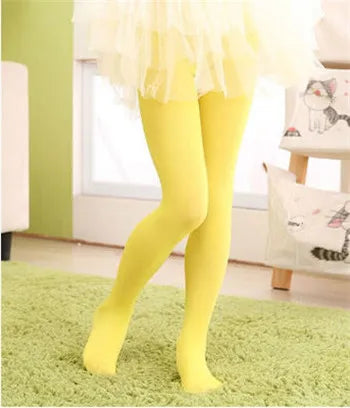 Fashionable Ballet Tights for Kids - Velvet Material