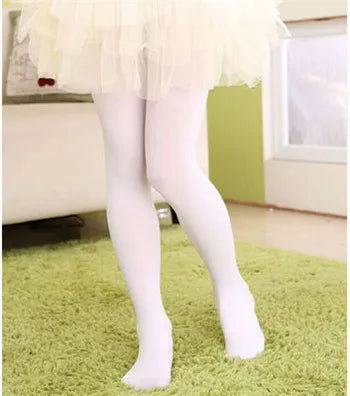 Fashionable Ballet Tights for Kids - Velvet Material