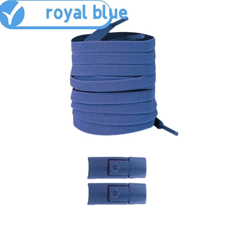 No Tie Elastic Shoelaces for Sneakers - Easy Lock System
