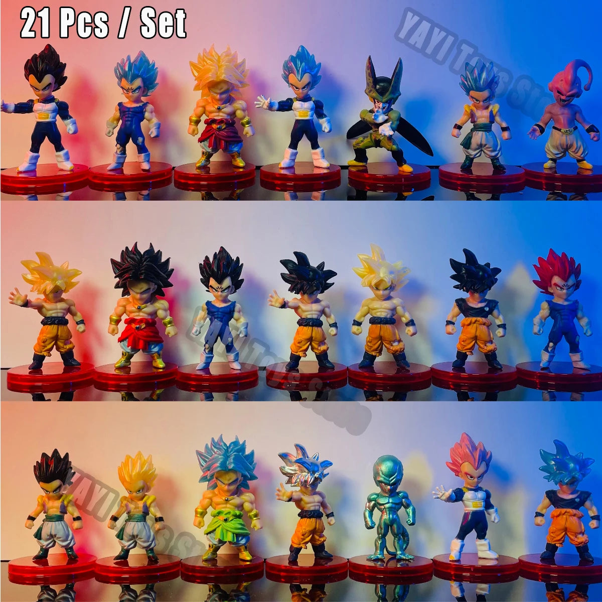 Dragon Ball Z Action Figure Set - Iconic Characters for Collectors