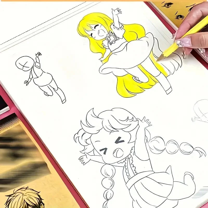 Beginner's Anime Character Drawing Book