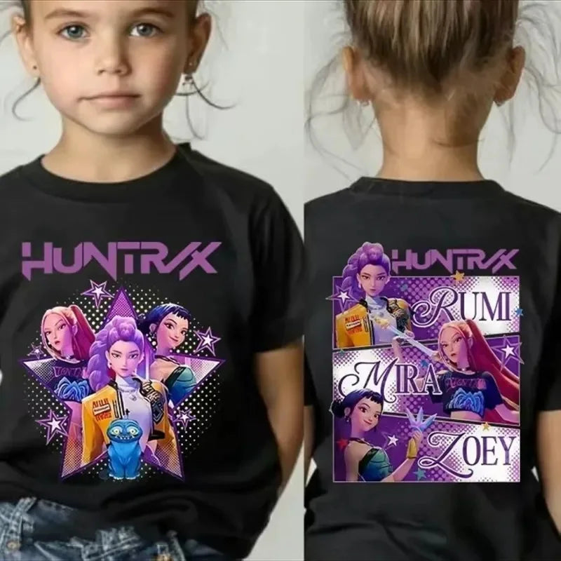 Kpop Demon Hunters Graphic T-Shirt for Kids