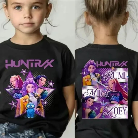 Kpop Demon Hunters Graphic T-Shirt for Kids