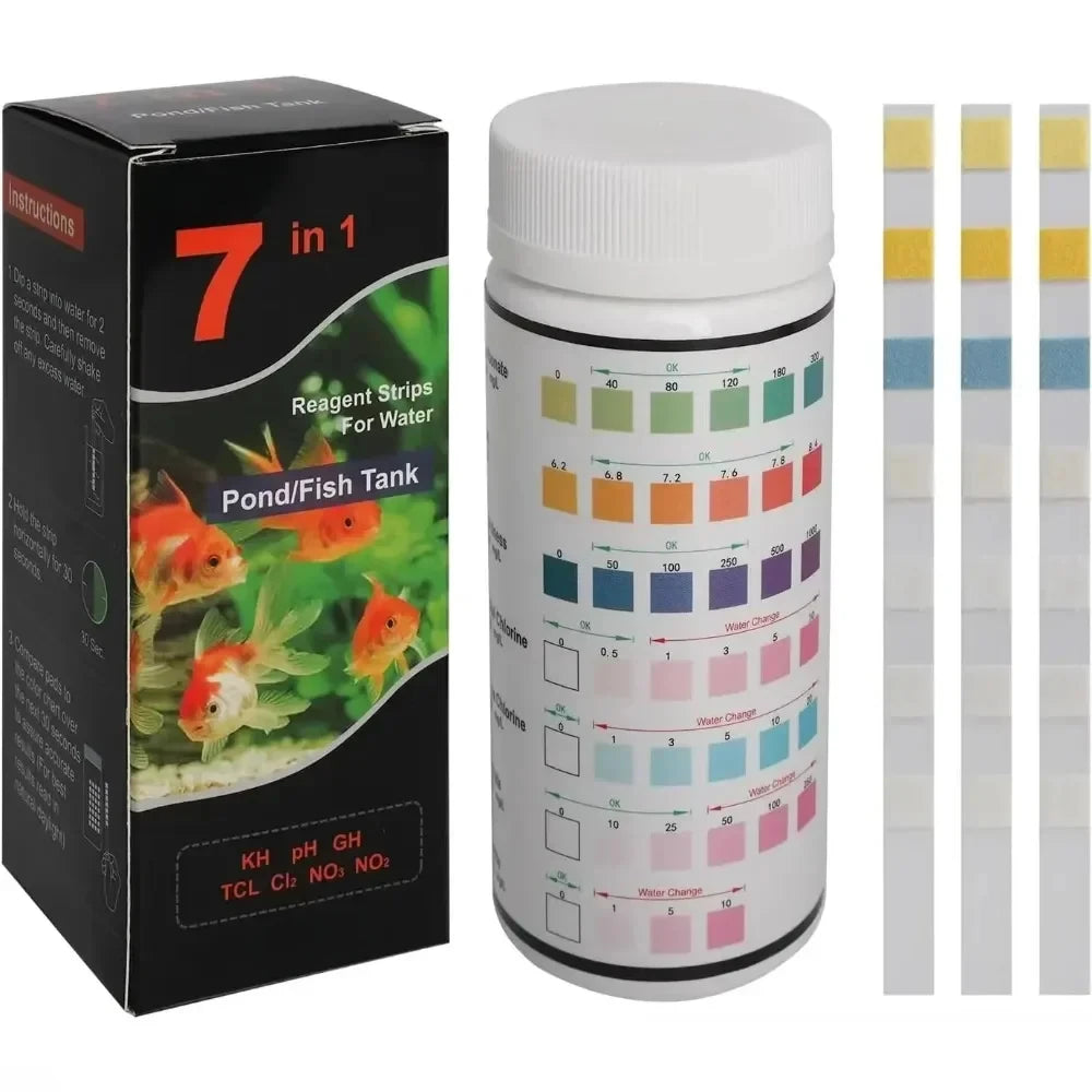 pH Test Strips for Freshwater Aquariums and Pools