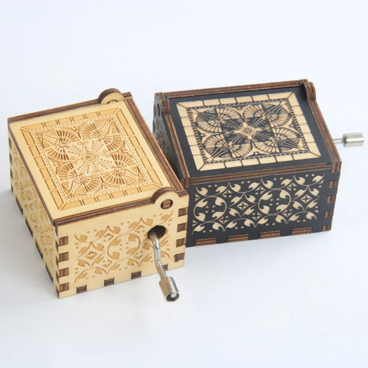 Hand-Cranked Anime Music Box - Perfect Gift for Any Occasion