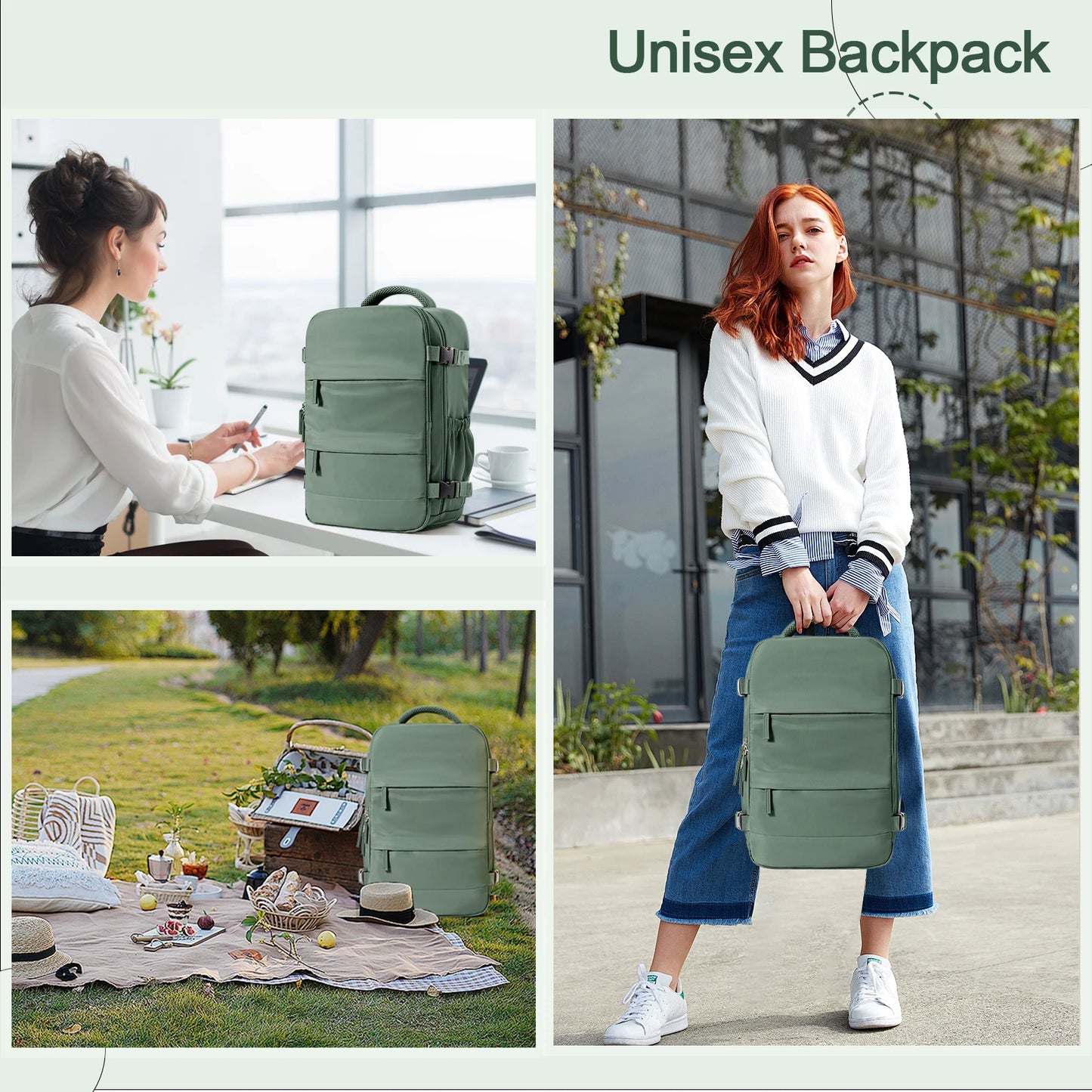 Versatile Cabin Backpack for Travel - Lightweight and Stylish