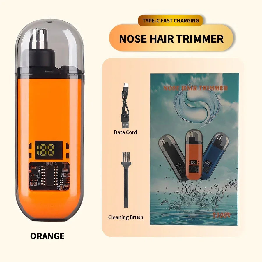 Professional 2-in-1 Ear and Nose Hair Trimmer for Men