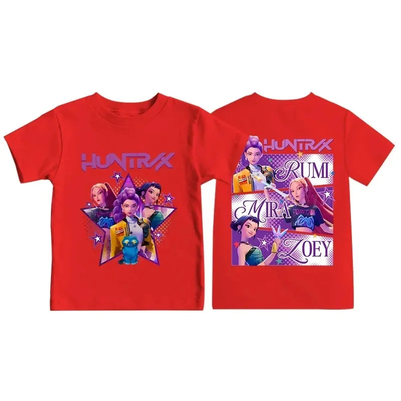 Kpop Demon Hunters Graphic T-Shirt for Kids