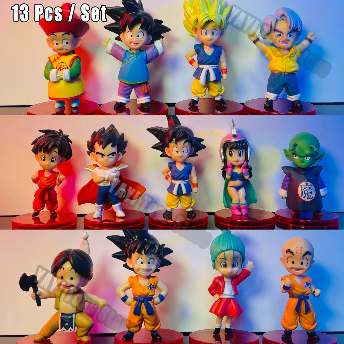 Dragon Ball Z Action Figure Set - Iconic Characters for Collectors