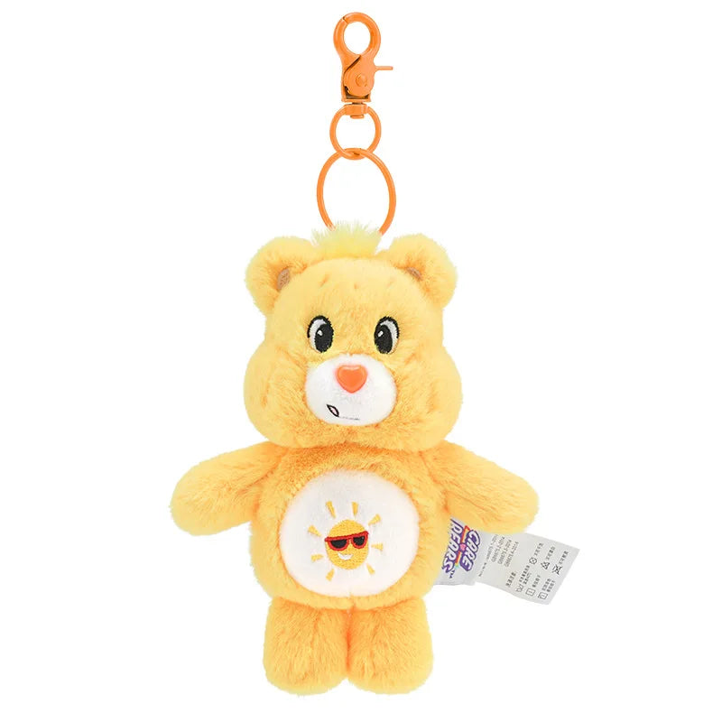 Kawaii Care Bears Plush Toy Keychain with Sound