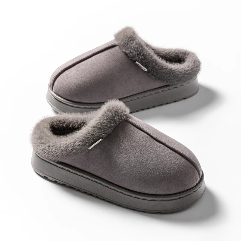 Cozy Fluffy Slippers for Autumn and Winter