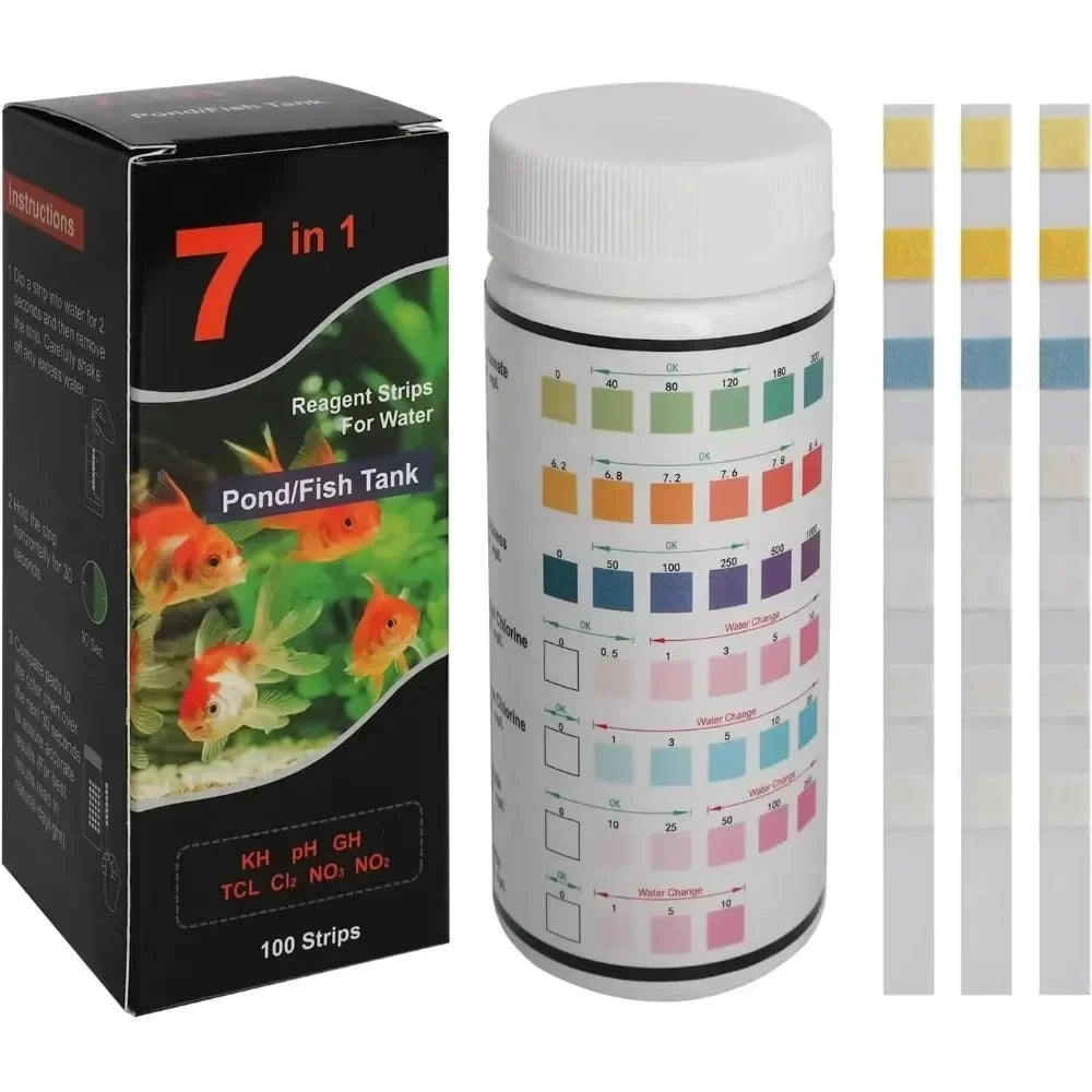 pH Test Strips for Freshwater Aquariums and Pools