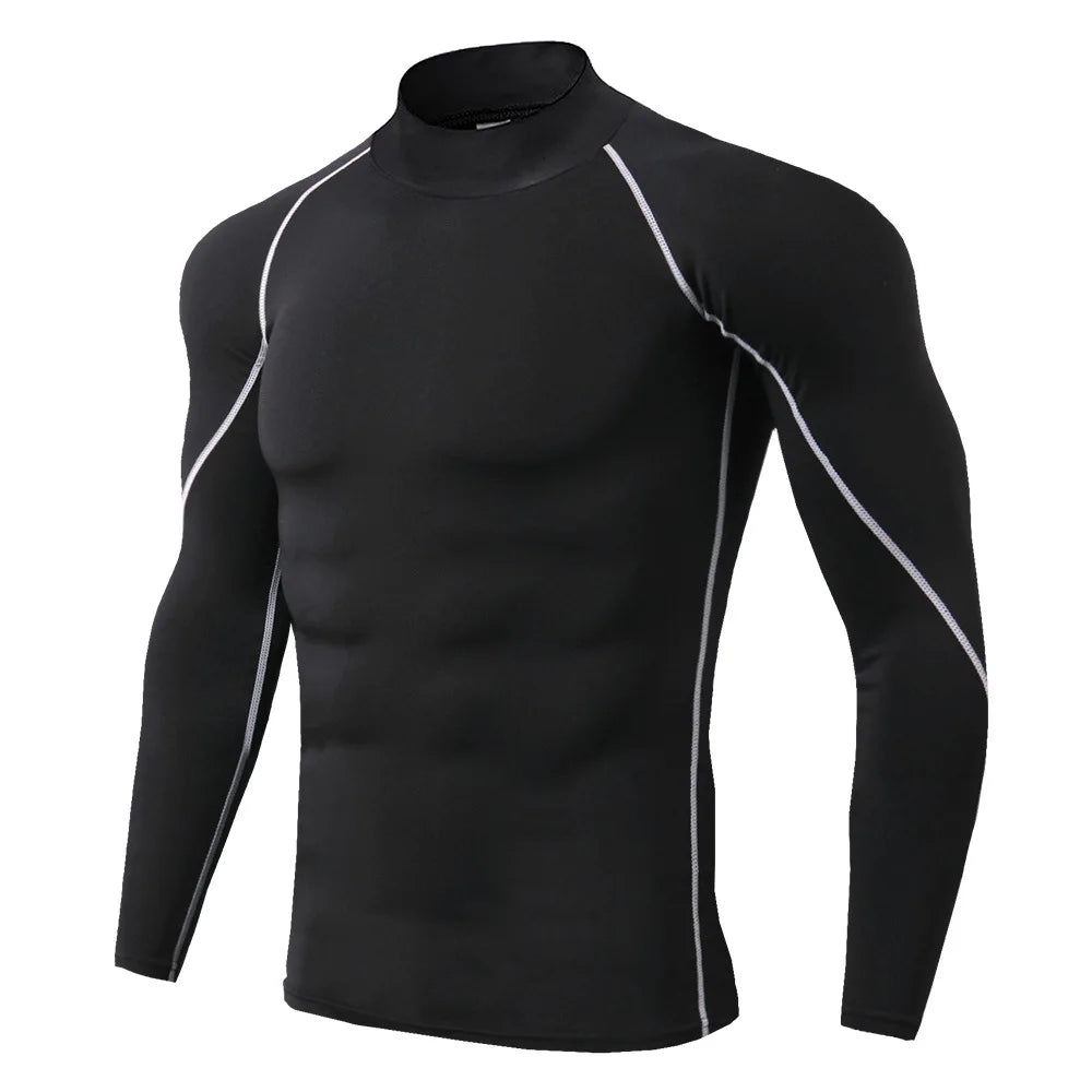 Quick-Dry Compression T-Shirt for Men