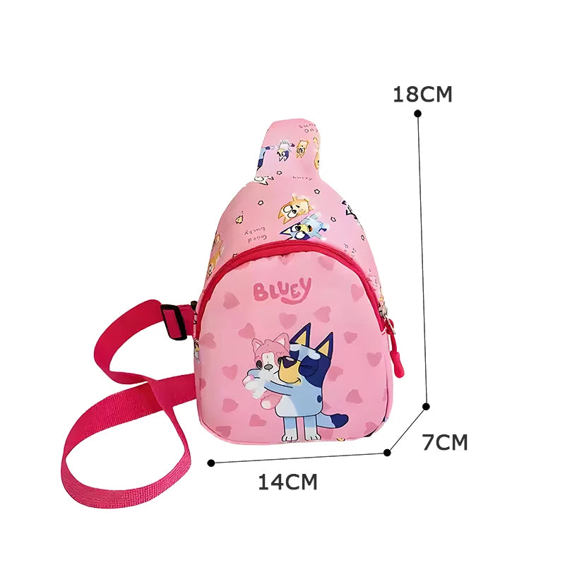 Kids' Bluey and Bingo Anime Backpack - Perfect for School and Play