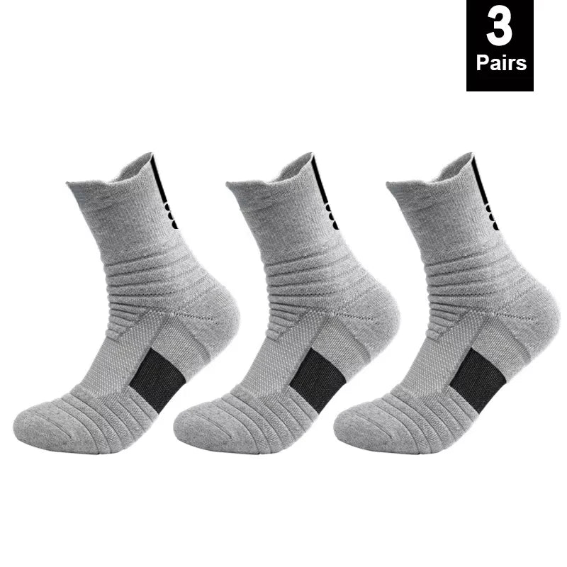 Breathable Anti-slip Football Socks for Men - Perfect for Soccer and Basketball