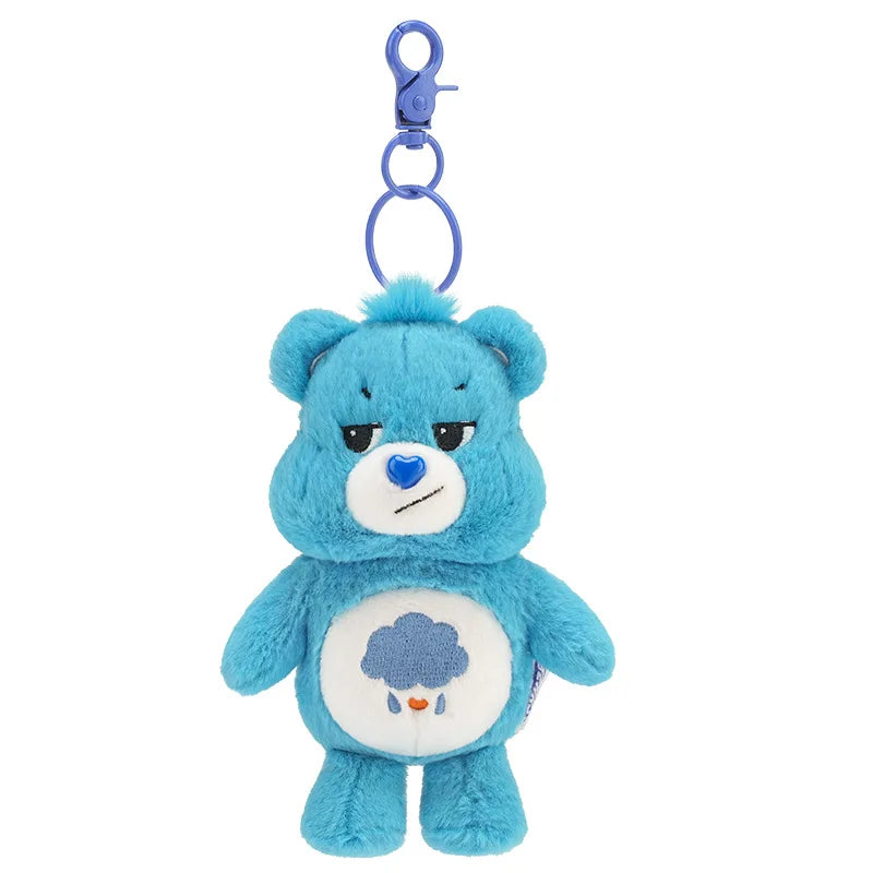 Kawaii Care Bears Plush Toy Keychain with Sound