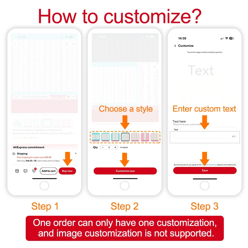 Custom Baby Name Stamp Set - Waterproof Ink Seal for Kids