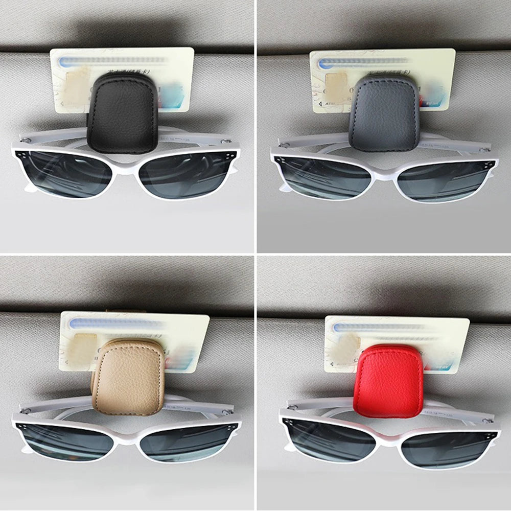 Car Sunglasses Clip Holder - Versatile Visor Organizer