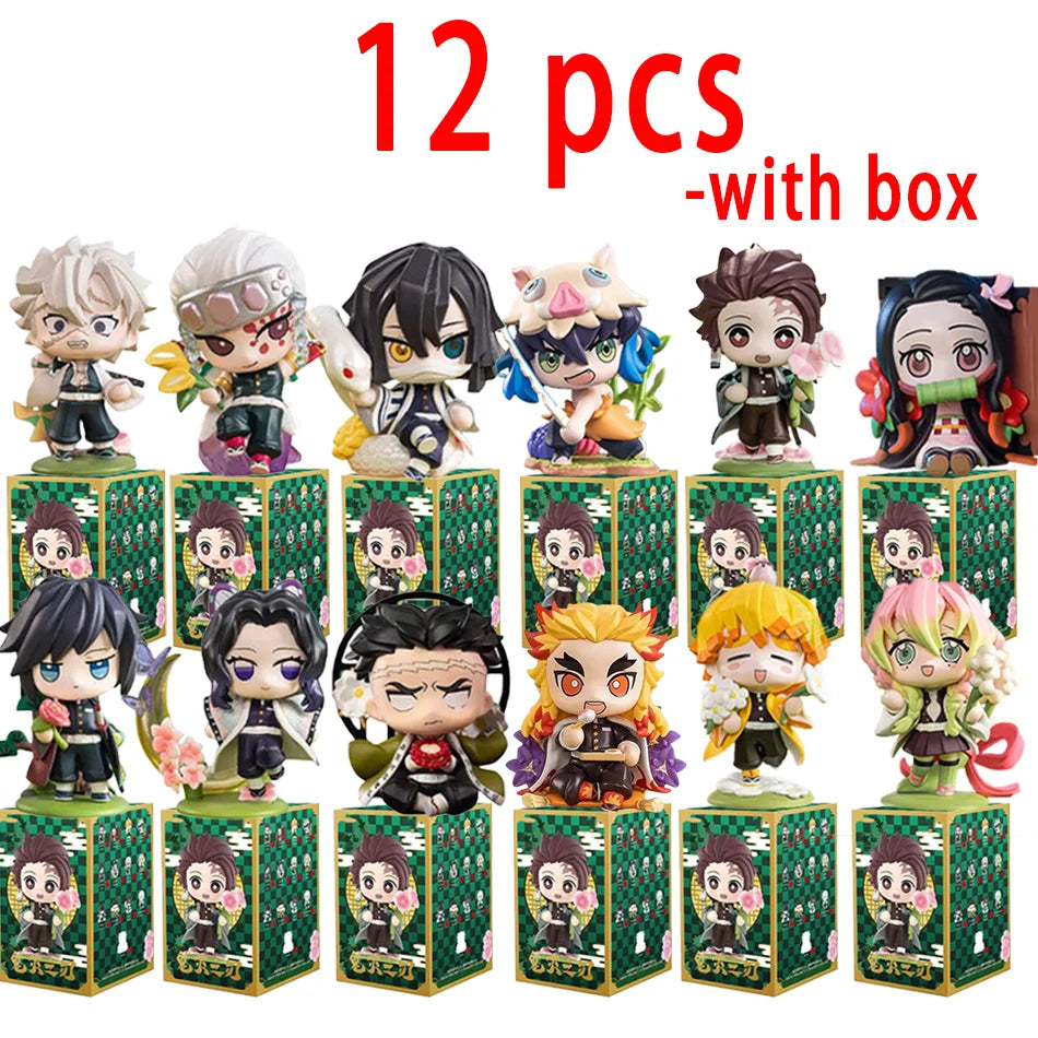Demon Slayer Blind Box Figures - Collectible Anime Statues