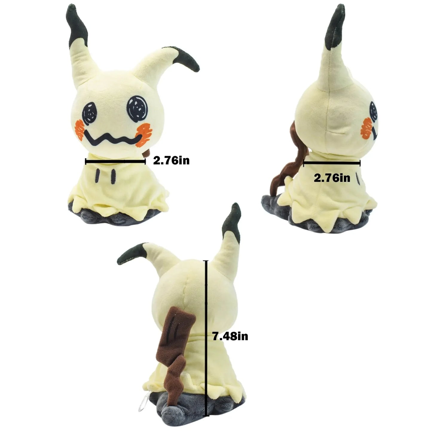 Cute Mimikyu Eevee Plush Toy for Kids