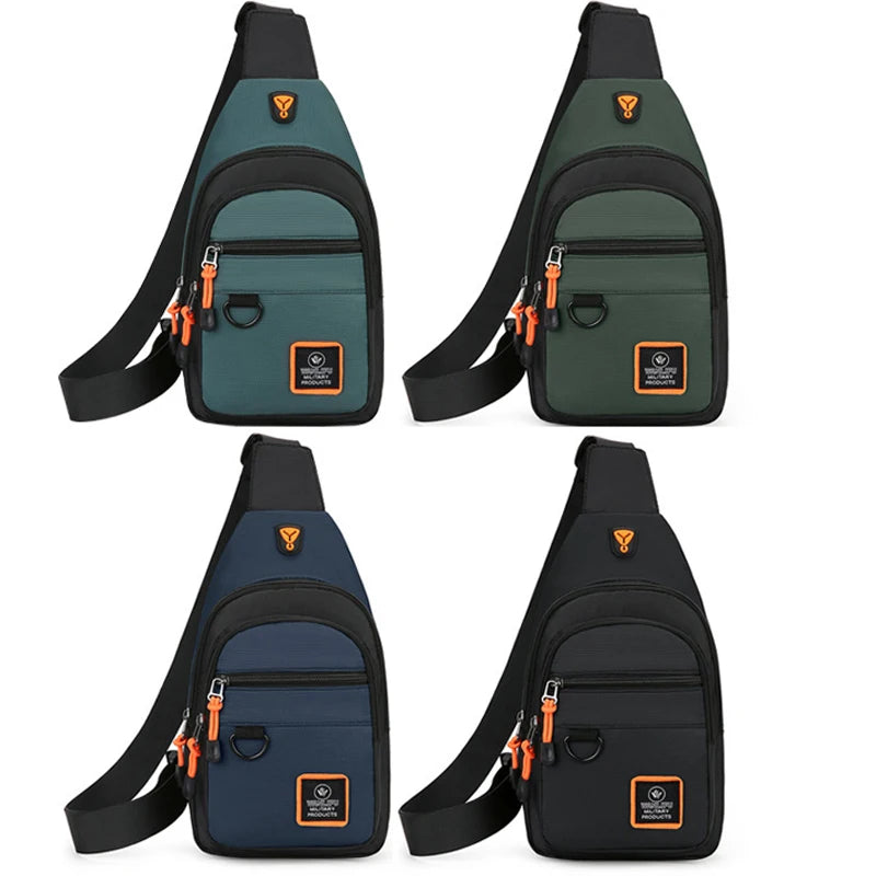 Waterproof Outdoor Crossbody Bag for Men - Perfect for Hiking and Travel
