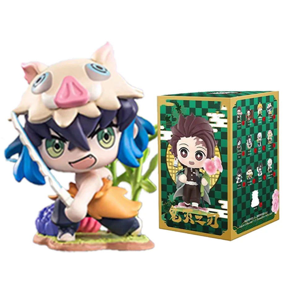 Demon Slayer Blind Box Figures - Collectible Anime Statues