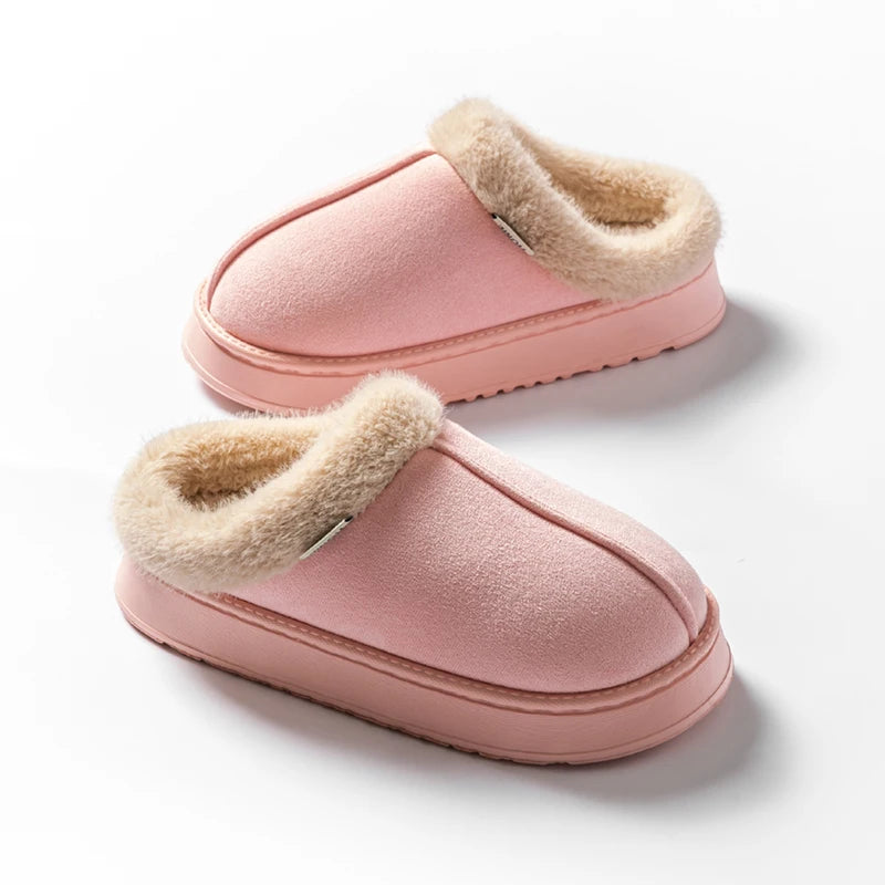Cozy Fluffy Slippers for Autumn and Winter