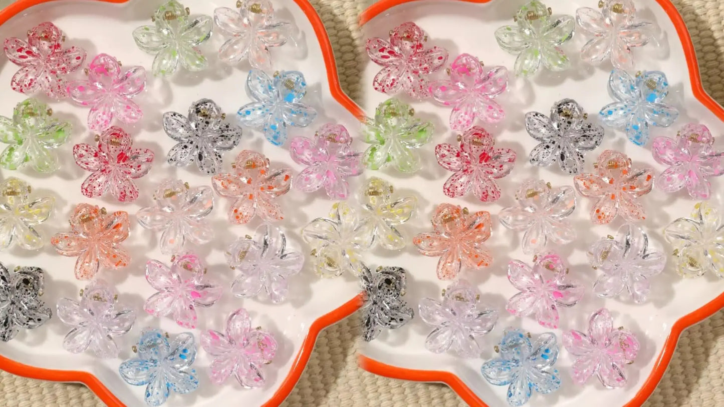 Creaseless Mini Flower Hair Clips for Effortless Styling