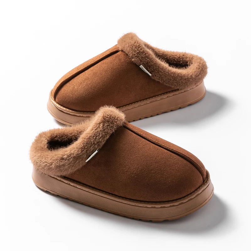 Cozy Fluffy Slippers for Autumn and Winter