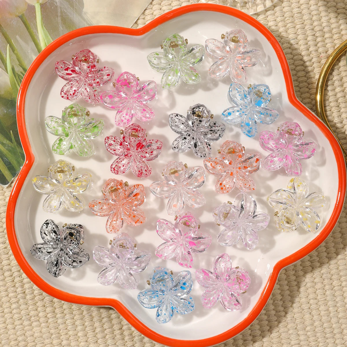 Creaseless Mini Flower Hair Clips for Effortless Styling