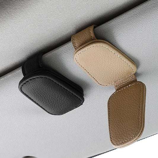 Car Sunglasses Clip Holder - Versatile Visor Organizer