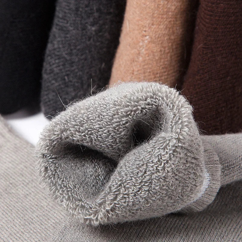 Super Thick Merino Wool Winter Socks - Perfect for Cold Weather
