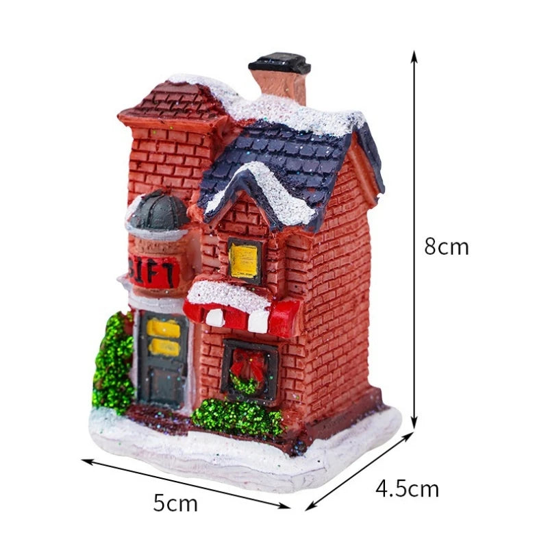 Battery-Powered Christmas House Light Decorations for Festive Cheer