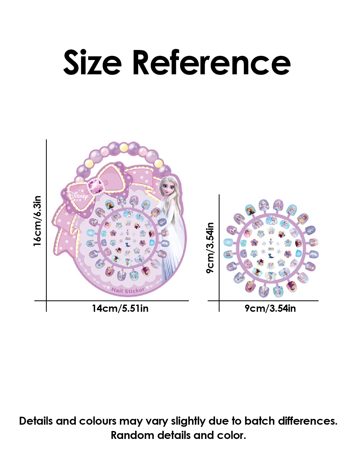 Disney Cartoon Frozen Princess Snow White Makeup Nail Stickers 250 Pcs Mermaid Stitch Stickers Toy For Kids DIY