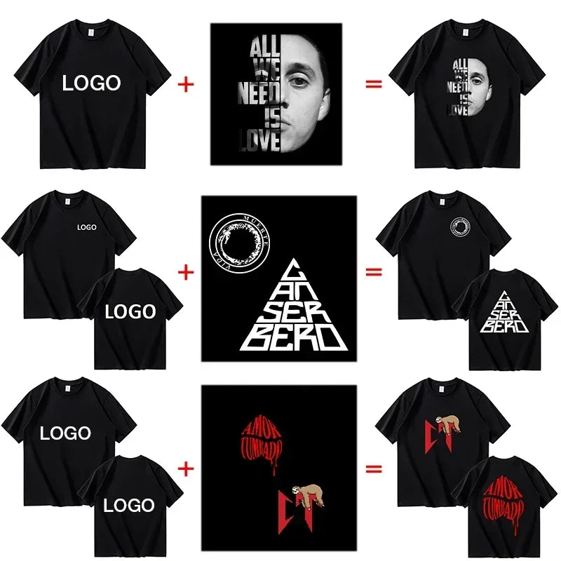 Personalized 100% Cotton T-Shirts for Men & Women