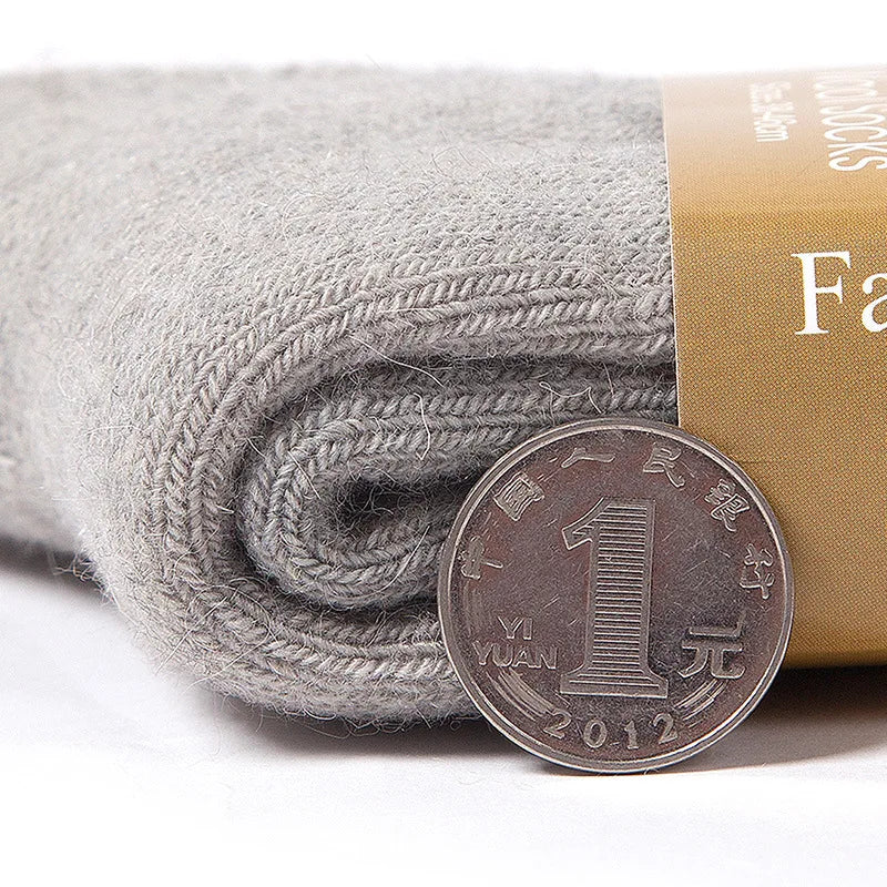 Super Thick Merino Wool Winter Socks - Perfect for Cold Weather