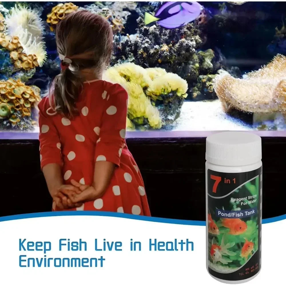 pH Test Strips for Freshwater Aquariums and Pools