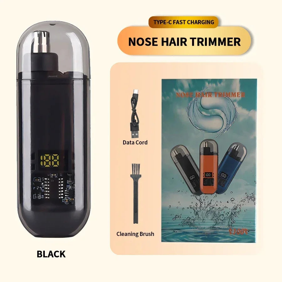 Professional 2-in-1 Ear and Nose Hair Trimmer for Men