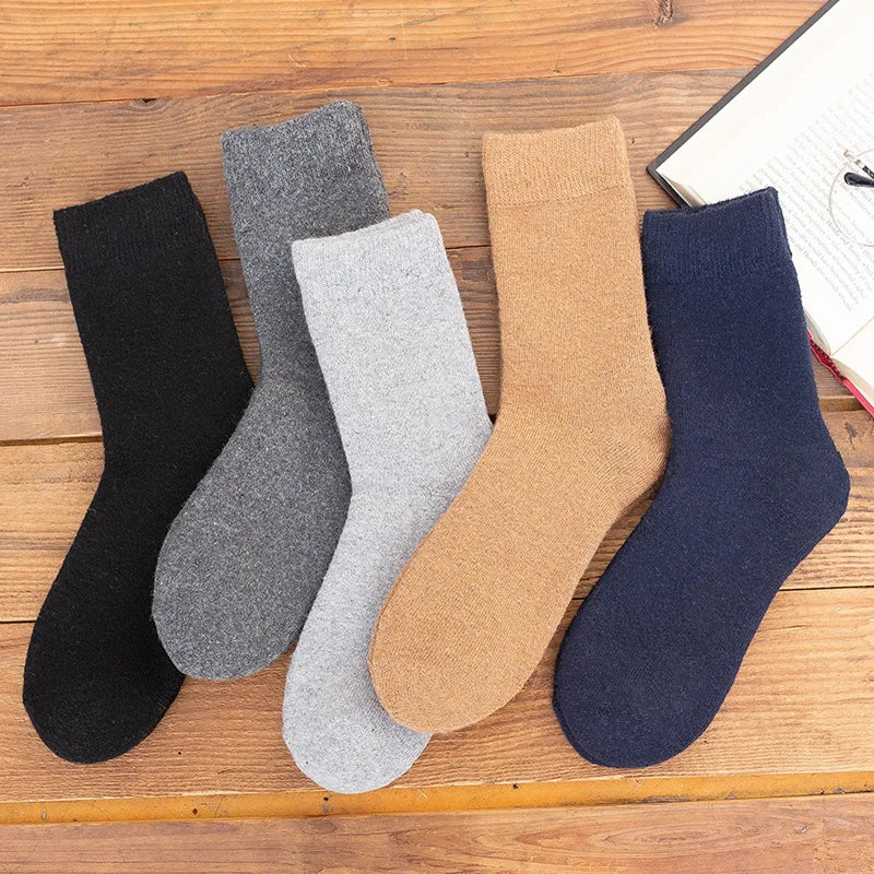 Super Thick Merino Wool Winter Socks - Perfect for Cold Weather