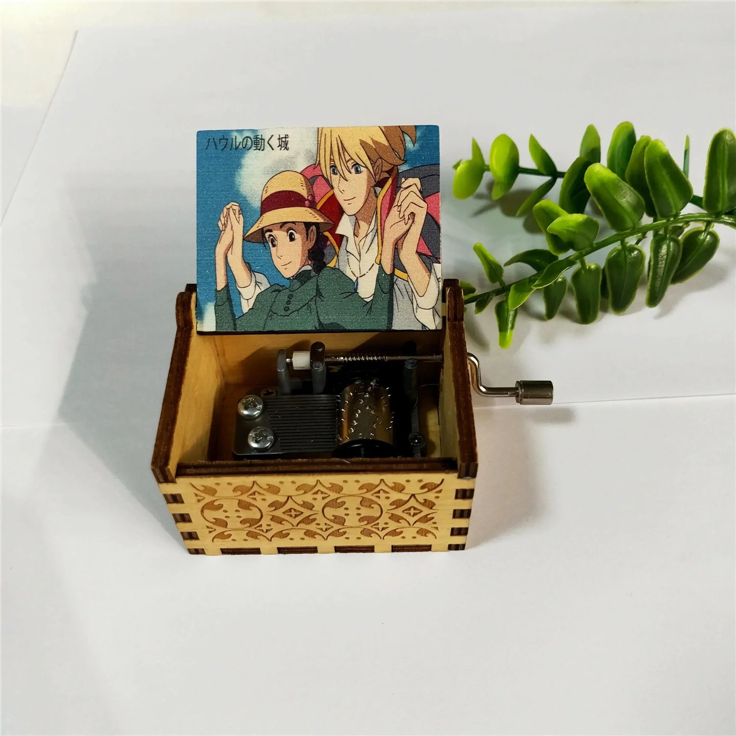 Hand-Cranked Anime Music Box - Perfect Gift for Any Occasion