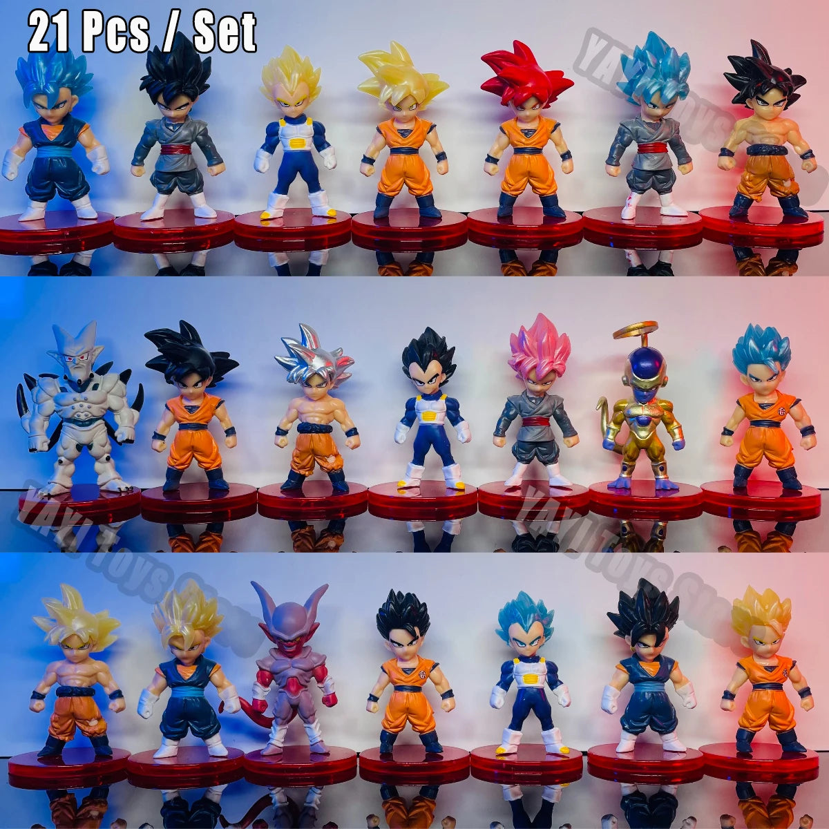 Dragon Ball Z Action Figure Set - Iconic Characters for Collectors