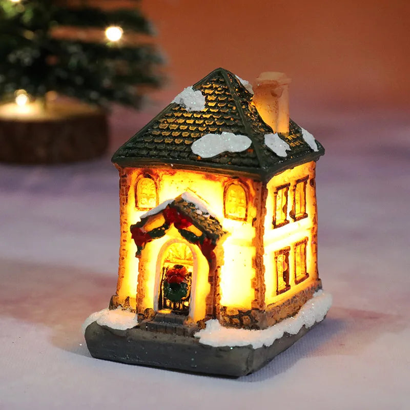 Battery-Powered Christmas House Light Decorations for Festive Cheer