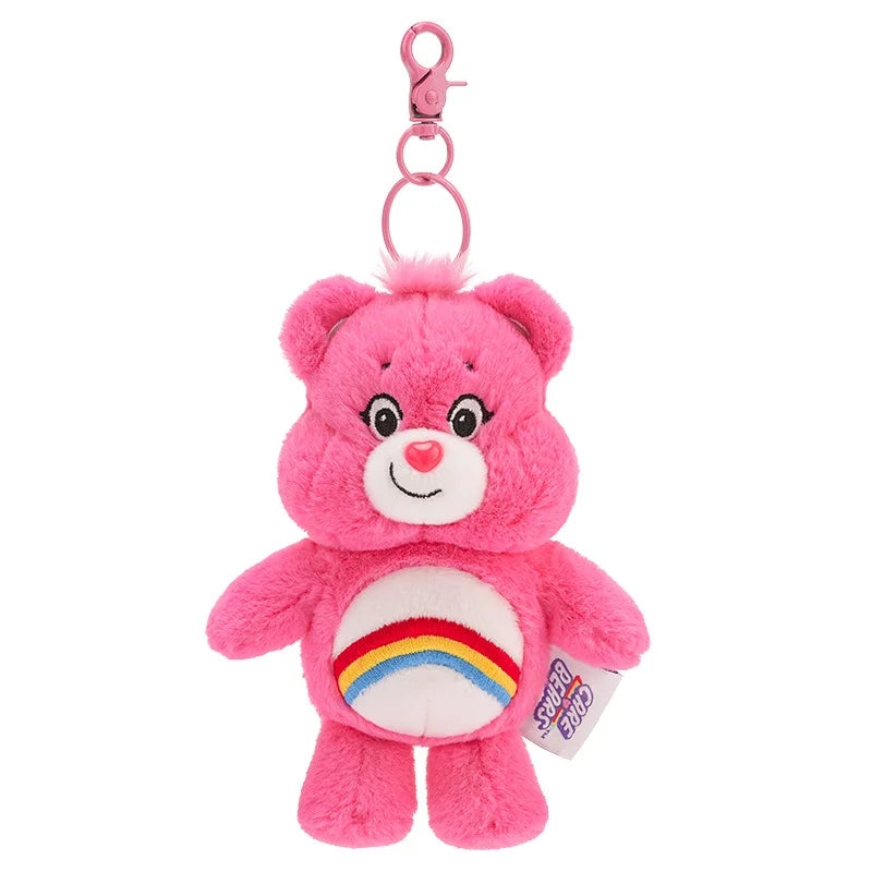Kawaii Care Bears Plush Toy Keychain with Sound