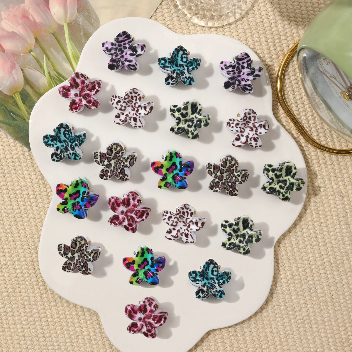 Creaseless Mini Flower Hair Clips for Effortless Styling