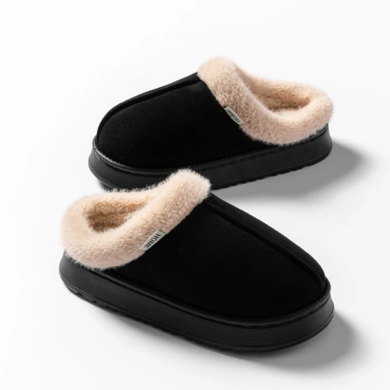 Cozy Fluffy Slippers for Autumn and Winter